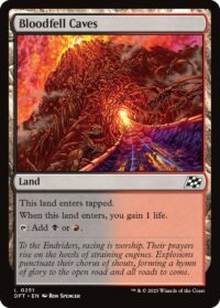 Bloodfell Caves - #251 - Land - Inglés