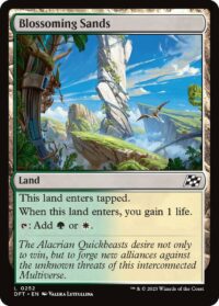 Blossoming Sands (Foil) - #252 - Land - Inglés
