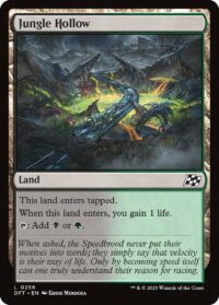 Jungle Hollow (Foil) - #256 - Land - Inglés