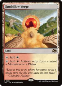 Sunbillow Verge (Foil) - #264 - Rare - Inglés