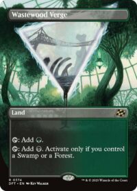 Wastewood Verge (Borderless) - #374 - Rare - Inglés
