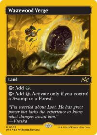 Wastewood Verge (First-Place Foil) - #505 - Rare - Inglés