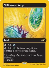 Willowrush Verge (First-Place Foil) - #506 - Rare - Inglés