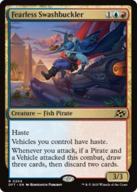 Fearless Swashbuckler (Foil) - #204 - Rare - Inglés