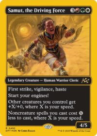 Samut, the Driving Force (First-Place Foil) - #492 - Rare - Inglés