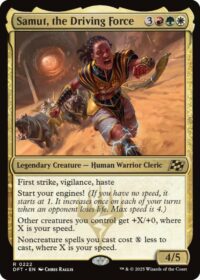 Samut, the Driving Force (Foil) - #222 - Rare - Inglés