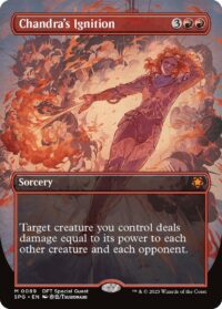 Chandra's Ignition (Borderless) (Foil) - #89 - Mythic - Inglés