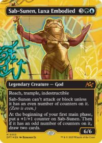 Sab-Sunen, Luxa Embodied (Borderless) (First-Place Foil) - #553 - Mythic - Inglés