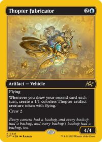 Thopter Fabricator (First-Place Foil) - #441 - Rare - Inglés