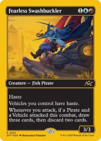 Fearless Swashbuckler (First-Place Foil) - #481 - Rare - Inglés