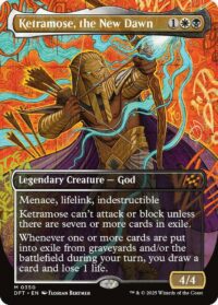 Ketramose, the New Dawn (Borderless) - #350 - Mythic - Inglés