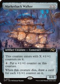 Marketback Walker (Extended Art) - #393 - Rare - Inglés