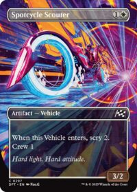 Spotcycle Scouter (Borderless) - #297 - Common - Inglés