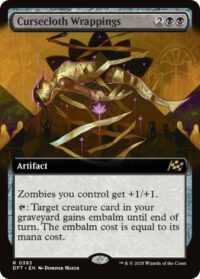 Cursecloth Wrappings (Extended Art) (Foil) - #383 - Rare - Inglés
