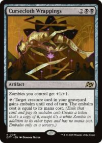 Cursecloth Wrappings (Foil) - #81 - Rare - Inglés