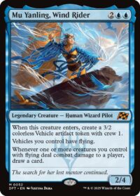 Mu Yanling, Wind Rider (Foil) - #52 - Mythic - Inglés