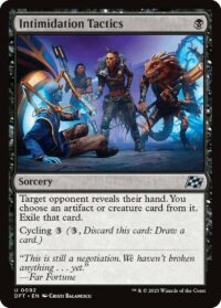Intimidation Tactics (Foil) - #92 - Uncommon - Inglés