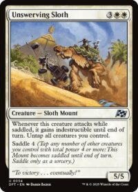 Unswerving Sloth - #34 - Uncommon - Inglés