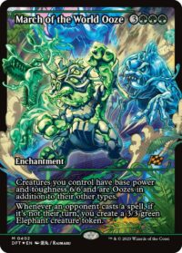 March of the World Ooze (Showcase) (Foil) - #402 - Mythic - Inglés