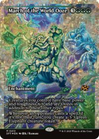 March of the World Ooze (Showcase) (Fracture Foil) - #412 - Mythic - Inglés