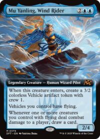 Mu Yanling, Wind Rider (Extended Art) - #379 - Mythic - Inglés