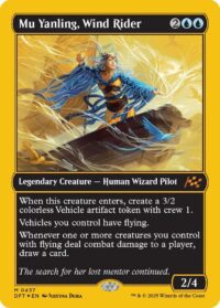 Mu Yanling, Wind Rider (First-Place Foil) - #437 - Mythic - Inglés