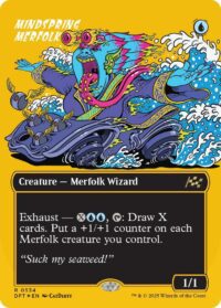 Mindspring Merfolk (Borderless) (First-Place Foil) - #534 - Rare - Inglés