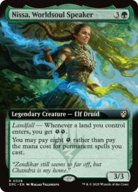 Nissa, Worldsoul Speaker (Extended Art) - #29 - Rare - Inglés