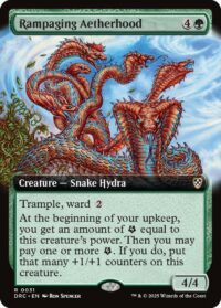 Rampaging Aetherhood (Extended Art) - #31 - Rare - Inglés
