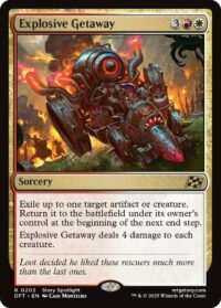 Explosive Getaway (Foil) - #202 - Rare - Inglés