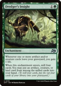 Dredger's Insight (Foil) - #159 - Uncommon - Inglés