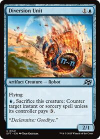 Diversion Unit (Foil) - #41 - Uncommon - Inglés