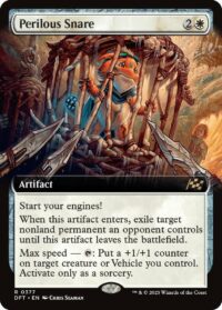 Perilous Snare (Extended Art) (Foil) - #377 - Rare - Inglés
