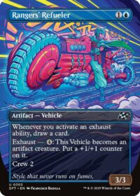 Rangers' Refueler (Borderless) - #303 - Uncommon - Inglés