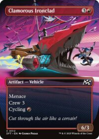 Clamorous Ironclad (Borderless) (Foil) - #312 - Common - Inglés