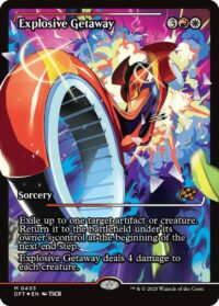 Explosive Getaway (Showcase) (Foil) - #403 - Mythic - Japonés
