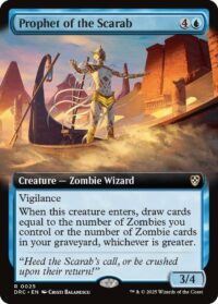 Prophet of the Scarab (Extended Art) - #25 - Rare - Inglés