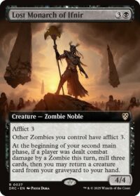 Lost Monarch of Ifnir (Extended Art) - #27 - Rare - Inglés