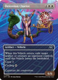 Detention Chariot (Borderless) - #294 - Uncommon - Inglés