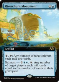 Riverchurn Monument (Extended Art) - #381 - Rare - Inglés
