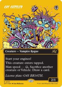 Gas Guzzler (Borderless) (First-Place Foil) - #537 - Rare - Inglés