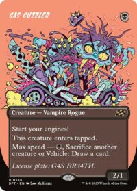Gas Guzzler (Borderless) (Foil) - #338 - Rare - Inglés