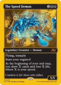The Speed Demon (First-Place Foil) - #453 - Mythic - Inglés
