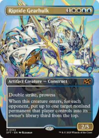Riptide Gearhulk (Borderless) (Foil) - #353 - Mythic - Inglés