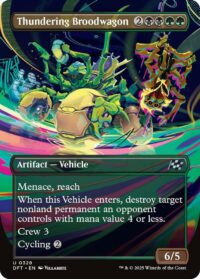 Thundering Broodwagon (Borderless) - #328 - Uncommon - Inglés