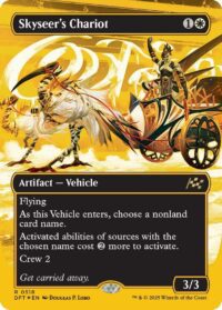 Skyseer's Chariot (Borderless) (First-Place Foil) - #518 - Rare - Inglés