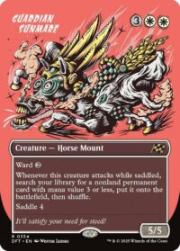 Guardian Sunmare (Borderless) (Foil) - #334 - Rare - Inglés