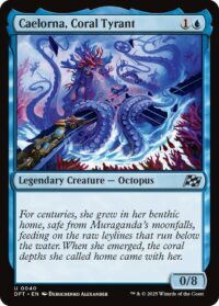 Caelorna, Coral Tyrant (Foil) - #40 - Uncommon - Inglés