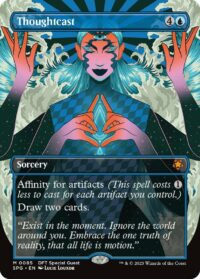Thoughtcast (Borderless) (Foil) - #85 - Mythic - Inglés