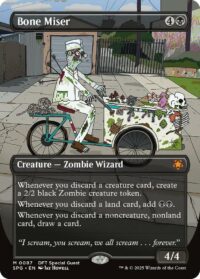 Bone Miser (Borderless) (Foil) - #87 - Mythic - Inglés